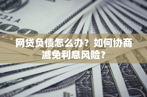 北京网贷负债怎么办？如何协商减免利息风险？