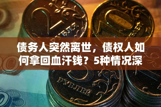 北京债务人突然离世，债权人如何拿回血汗钱？5种情况深度解析