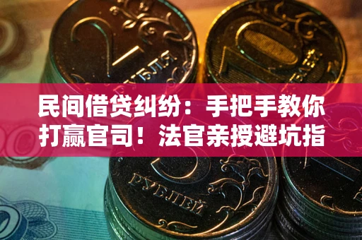 北京民间借贷纠纷：手把手教你打赢官司！法官亲授避坑指南