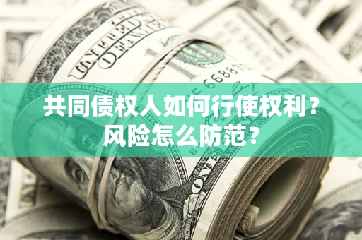 北京共同债权人如何行使权利？风险怎么防范？