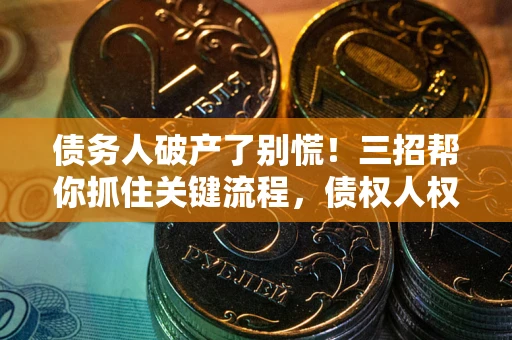 北京债务人破产了别慌！三招帮你抓住关键流程，债权人权益不再缩水
