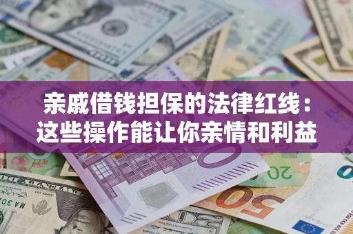 北京亲戚借钱担保的法律红线：这些操作能让你亲情和利益两不误