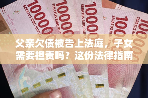 北京父亲欠债被告上法庭，子女需要担责吗？这份法律指南必须看完