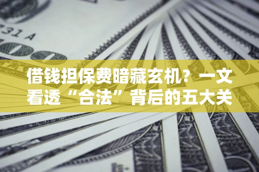 北京借钱担保费暗藏玄机？一文看透“合法”背后的五大关键陷阱