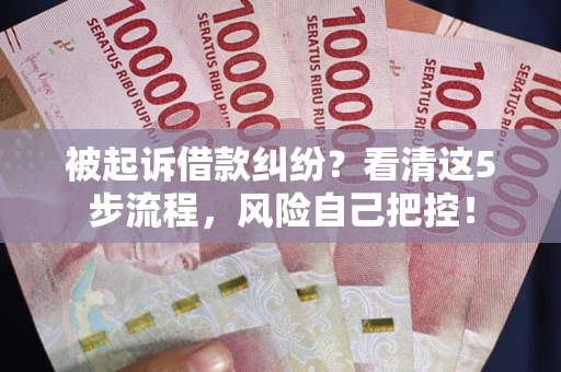 北京被起诉借款纠纷？看清这5步流程，风险自己把控！
