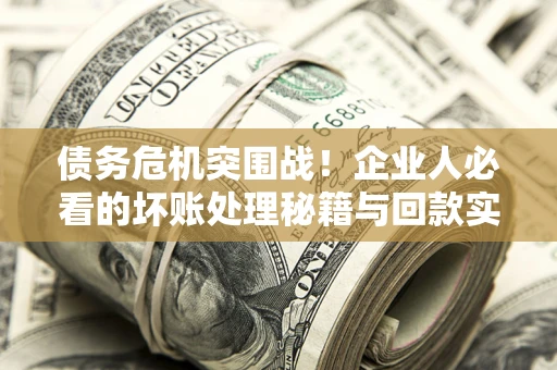 北京债务危机突围战！企业人必看的坏账处理秘籍与回款实战指南